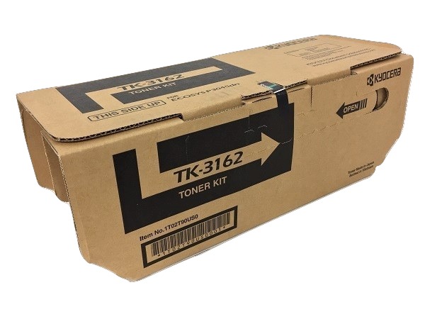 Toner Kyocera TK-3162 / Negro 12.500 Páginas | 2608 – Kyocera TK-3162 1T02T90US0 es un cartucho de tóner para impresoras Láser Kyocera. Color de impresión: Negro, Rendimiento estimado: 12.500 páginas, Cobertura de referencia: 5%