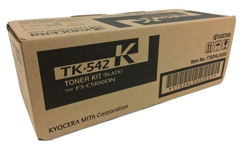 Toner Kyocera TK-542K / Negro 5.000 Páginas | 2608 – Kyocera TK-542K 1T02HL0US0 es un cartucho de tóner original para equipos de impresión Kyocera. Tecnología de impresión: Láser, Color: Negro, Rendimiento estimado: 5.000 páginas, Cobertura 5%