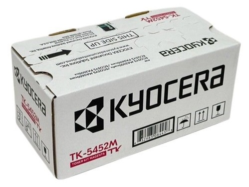 Toner Kyocera TK-5452M / Magenta 3.200 Páginas | 2608 – Kyocera TK-5452M 1T0C0DBUS0 es un cartucho de tóner original para equipos de impresión Kyocera. Tecnología de impresión: Láser, Color: Magenta, Rendimiento estimado: 3.200 páginas, Cobertura 5%
