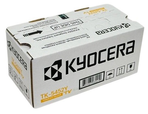Toner Kyocera TK-5452Y / Amarillo 3.200 Páginas | 2608 – Kyocera TK-5452Y 1T0C0DAUS0 es un cartucho de tóner original para equipos de impresión Kyocera. Tecnología de impresión: Láser, Color: Amarillo, Rendimiento estimado: 3.200 páginas, Cobertura 5%