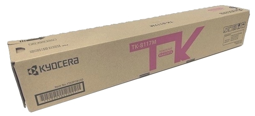 Toner Kyocera TK-8117M / Magenta 6.000 Páginas | 2608 – Kyocera TK-8117M Cartucho de tóner original para equipos de impresión Kyocera. Tecnología de impresión: Láser, Color: Magenta, Rendimiento estimado: 6.000 páginas, Cobertura de referencia: 5%