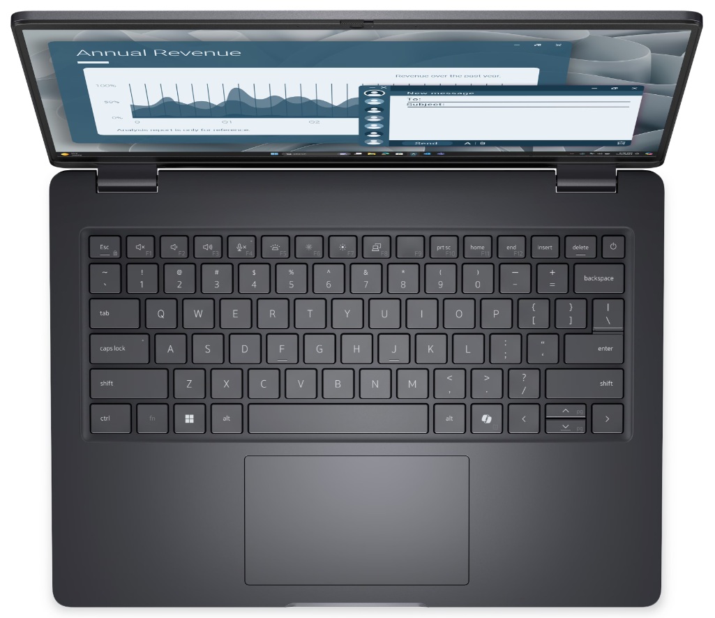 Portátil Core-i7 de 14'' / Dell Pro 14 PC14250 | 2607 – Dell Pro 14 PC14250 2HWN3 es un computador portátil de alto rendimiento para entornos profesionales. Cuenta con Pantalla de 14 pulgadas IPS Full HD+ 1920 x 1200, Procesador Intel Core Ultra 7-255U