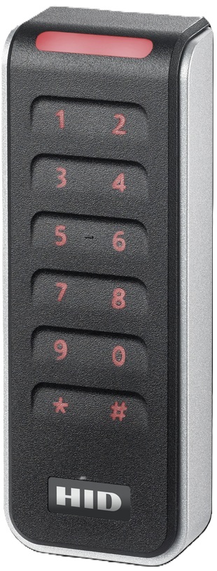 HID 20KNKS-00-000000 / Lector con teclado | 2604 – HID 20KNKS-00-000000 es un lector con teclado diseñado para el control de acceso con autenticación multifactor, tecnología iCLASS SE y soporte multitecnología, comunicación mediante protocolos Wiegand