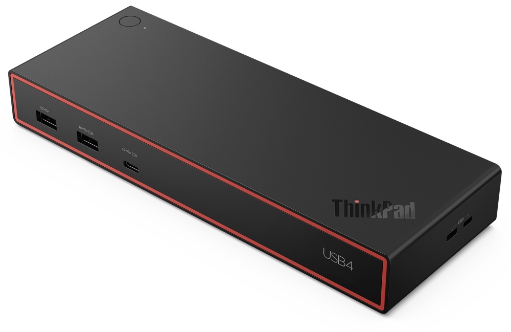 Base Multipuerto USB4 / ThinkPad USB4 Dock 5000 | 2606 – Lenovo ThinkPad USB4 Dock 5000 40BF0100US es una estación de acoplamiento diseñada para expandir conectividad física y optimizar productividad mediante tecnología USB4 con ancho de banda 40Gbps