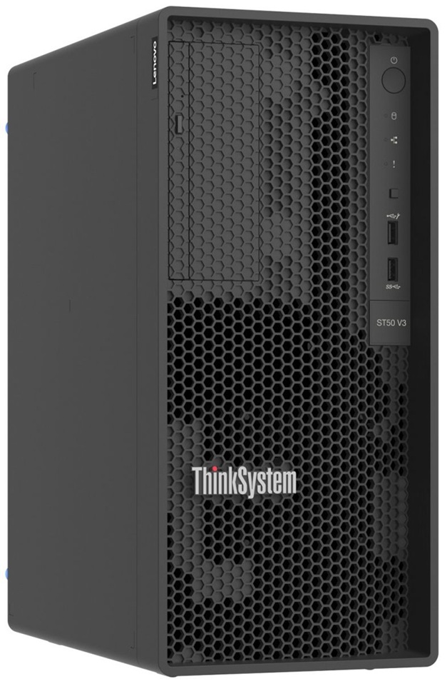 Servidor Xeon 6315P 4-Core / ThinkSystem ST50 V3 | 2606 – Lenovo ThinkSystem ST50 V3 7DF4A01BLA es un servidor diseñado para infraestructura básica de pequeñas empresas y oficinas remotas. Cuenta con 1x Procesador Intel Xeon 6315P / 4-nucleos