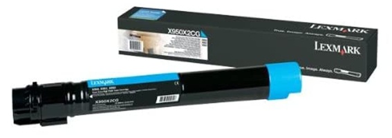 Toner Lexmark 22Z0009 / Cian 22.000 Páginas | 2608 – Lexmark 22Z0009 es un cartucho de tóner cian original para impresoras multifunción láser color Lexmark de las series XS950 y XS955, Condición del Producto: Original, Tecnología de impresión: Láser