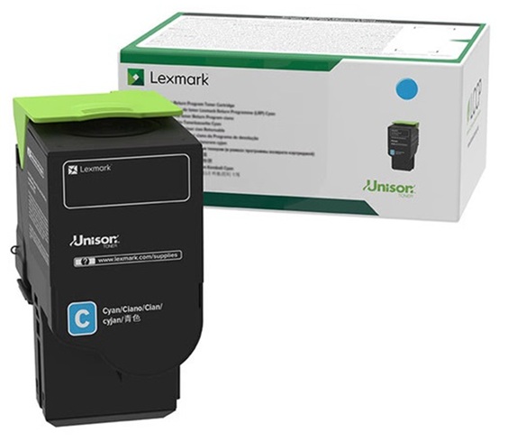 Toner Lexmark 24B4891 / Cian 13.000 Páginas | 2608 - Lexmark 24B4891 es un cartucho de Tóner Original Cian del programa de retorno para Latinoamérica, Tecnología de impresión: Láser, Rendimiento: Hasta 13.000 páginas al 5%, Tecnología de tóner Unison™