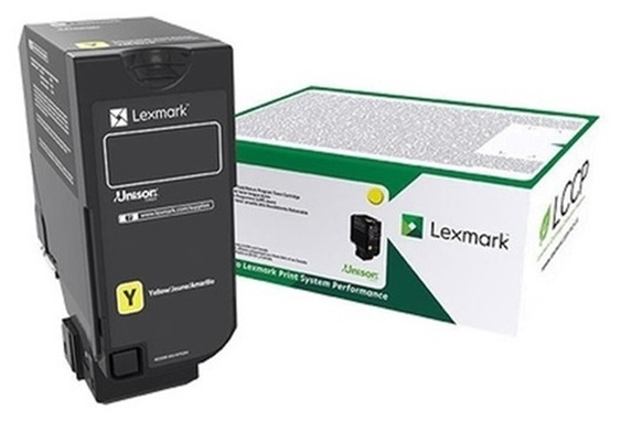 Toner Lexmark 24B4906 / Amarillo 13.000 Páginas | 2608 -Lexmark 24B4906 es un cartucho de Tóner Original Amarillo del programa de retorno para Latinoamérica, Tecnología de impresión: Láser, Rendimiento: Hasta 13.000 páginas estándar según ISO/IEC