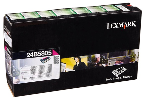 Toner Lexmark 24B5805 / Magenta 10.000 Páginas | 2608 – Lexmark 24B5805 es un cartucho de tóner Magenta Original de alto rendimiento del Programa de Retorno, Tecnología de impresión: Láser, Rendimiento: Hasta 10.000 páginas con cobertura del 5%