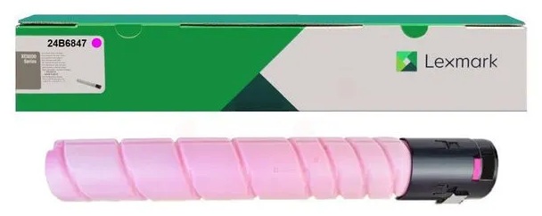 Toner Lexmark 24B6847 / Magenta 30.000 Páginas | 2608 – Lexmark 24B6847 es un cartucho de tóner magenta para impresoras Lexmark Multifunción, Tecnología de impresión: Láser color, Rendimiento estimado: Hasta 30.000 páginas Basado en ISO/IEC 19798