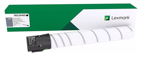 Toner Lexmark 76C0HK0 / Negro 34.000 Páginas | 2608 – Lexmark 76C0HK0 es un cartucho de tóner negro de alto rendimiento para impresión de grandes volúmenes, Tecnología de impresión: Láser de color, Condición del Producto: Nuevo / Original