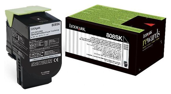 Toner Lexmark 80C8SK0 / Negro 2.500 Páginas | 2608 – Lexmark 808SK es un cartucho de tóner negro retornable de rendimiento estándar, Tecnología de impresión: Láser de color, Condición del Producto: Nuevo / Original, Rendimiento: Hasta 2.500 páginas