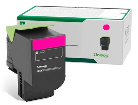 Toner Lexmark 80C8XM0 / Magenta 4.000 Páginas | 2608 – Lexmark 80C8XM0 es un cartucho de tóner magenta retornable de extra alto rendimiento, Tecnología de impresión: Láser de color, Condición: Nuevo / Original, Rendimiento: Hasta 4.000 páginas
