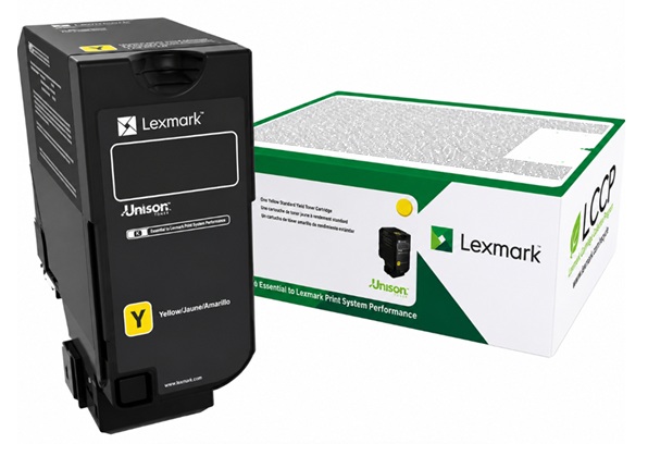 Toner Lexmark 84C4HY0 / Amarillo 16.000 Páginas | 2608 – Lexmark 84C4HY0 es un cartucho de tóner amarillo retornable de alto rendimiento, Tecnología de impresión: Láser de color, Rendimiento: Hasta 16.000 páginas estándar conforme a ISO/IEC 19798