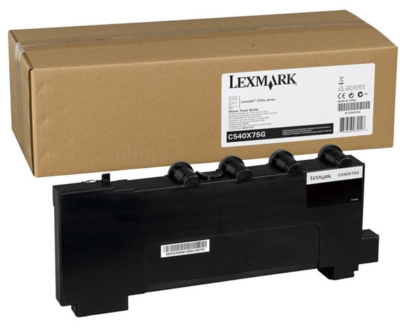 Toner Residual Lexmark C540X75G / 36.000 Páginas | 2608 – Lexmark C540X75G es una botella de tóner residual para impresoras láser de color, Tecnología de impresión: Láser de color, Condición del Producto: Nuevo / Original