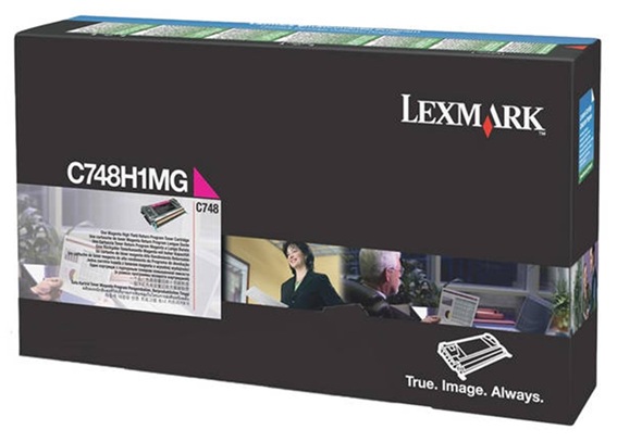 Toner Lexmark C748H1MG / Magenta 10.000 Páginas | 2608 – Lexmark C748H1MG es un cartucho de tóner magenta retornable de alto rendimiento, Tecnología de impresión: Láser de color, Condición: Nuevo / Original, Rendimiento: Hasta 10.000 páginas estandar