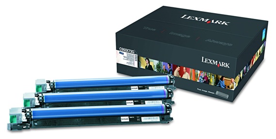 Fotoconductor Lexmark C950X73G / CMY 115.000 Páginas | 2608 – Lexmark C950X73G es un kit original compuesto por 3 unidades de fotoconductor para equipos Lexmark C950 y X95x, Condición del Producto: Original, Tecnología de impresión: Láser de color
