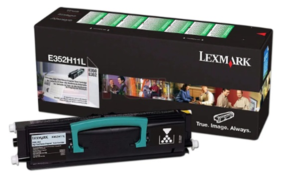Toner Lexmark E352H11L / Negro 9.000 Páginas | 2608 – Lexmark E352H11L Cartucho de tóner negro retornable de alto rendimiento, Tecnología de impresión: Láser monocromático, Condición del Producto: Nuevo / Original, Rendimiento: Hasta 9.000 páginas