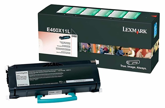 Toner Lexmark E460X11L / Negro 15.000 Páginas | 2608 – Lexmark E460X11L es un cartucho de tóner negro retornable de extra alto rendimiento, Tecnología de impresión: Láser monocromático, Condición: Nuevo / Original, Rendimiento: Hasta 15.000 páginas