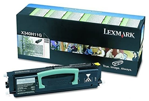 Toner Lexmark X340A11G / Negro 2.500 Páginas | 2608 - Lexmark X340A11G Cartucho de Tóner Original Negro de rendimiento estándar del Programa de Retorno Lexmark, Tecnología de impresión: Láser, Rendimiento: Hasta 2.500 páginas estándar según ISO/IEC