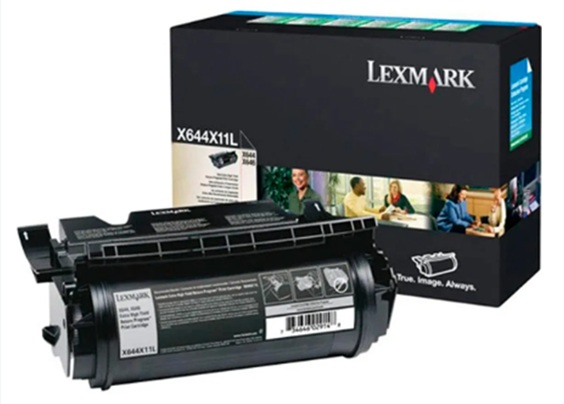 Toner Lexmark X644X11L / Negro 32.000 Páginas | 2608 – Lexmark X644X11L es un cartucho de tóner negro retornable de extra alto rendimiento, Tecnología de impresión: Láser monocromático, Condición: Nuevo / Original, Rendimiento: Hasta 32.000 páginas