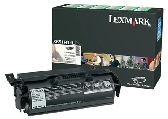Toner Lexmark X651H11L / Negro 25.000 Páginas | 2608 – Lexmark X651H11L Cartucho de tóner negro retornable de alto rendimiento, Tecnología de impresión: Láser monocromático, Condición del Producto: Nuevo / Original, Rendimiento: Hasta 25.000 páginas