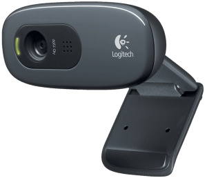 WebCam para Video Conferencia - Logitech C270 960-00069 | Resolución HD 720p, Fotos de 3 Megapíxeles, Micrófono Integrado, Tecnología Logitech Fluid Crystal, Garantía 2 Años