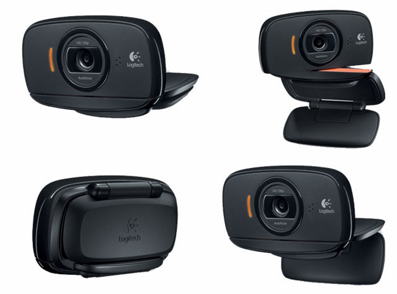 WebCam para Videoconferencia - Logitech C525 960-000715 | Resolución HD 720p Móviles, Micrófono Integrado, Fotos Hasta 8 Megapíxeles, Conectividad USB 2.0, Garantía 2 Años