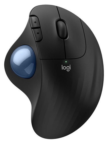 Mouse TrackBall / Logitech Ergo M575S | 2608 – Logitech Ergo M575S 910-007031 es un Mouse tipo TrackBall inalámbrico ergonómico diseñado para mantener la mano y el antebrazo relajados durante su uso. Diseño esculpido que promueve una postura natural