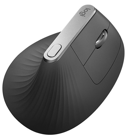 Mouse Ergonomico – Logitech MX Vertical / 910-005447 | 2109 - Inalambrico, 1000-1600dpi, 4-Botones, Batería Li-Po 240mAh, Windows, macOS, iPadOS, Chrome OS & Linux, 910-005447
