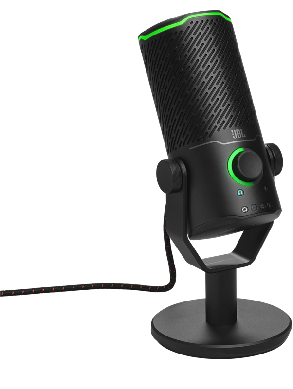 Micrófono para Streaming / JBL JBLSTRMSTUDIOBLKAM | 2505 – Micrófono USB-C para Streaming, Frecuencia: 50 Hz - 16 kHz, Sensibilidad: -37±3 dB, SPL: 110 dB, Velocidad de Transmisión: 16/24 bits, Micrófono: Condensador Triple Electret de 14 mm