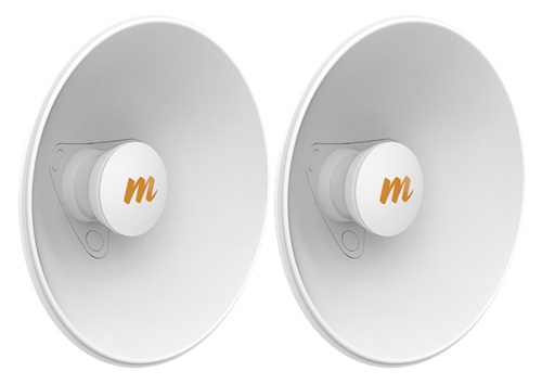 Antena Parabólica / MIMOSA N5-X20-2PACK | 2609 - MIMOSA NETWORKS N5-X20-2PACK es un par de antenas parabólicas modulares N5-X20 diseñadas para radio C5x, Rango de frecuencia: 4,9–6,4 GHz, Ganancia: 20 dBi, Polarización: Dual Slant 45°