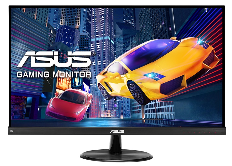 ASUS VP249QGR / Monitor 23.8'' Full HD | 2605 – ASUS VP249QGR es un monitor diseñado para gaming profesional y reproducción de video nítida, equipado con una pantalla de 23.8 pulgadas, panel IPS, resolución 1920 x 1080 píxeles, tasa de refresco 144 Hz