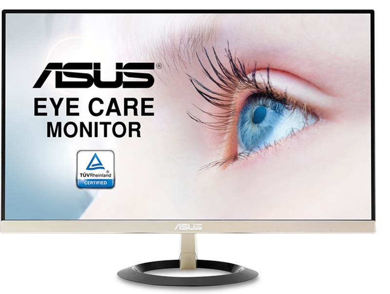 Monitor para PC de 27’’ FHD / Asus Eye Care VA27EHEY | 2412 - Monitor para PC de 27’’, Panel: IPS, Resolución: Full HD (1920 x 1080), Brillo: 250 cd/m², Aspecto: 16:9, Contraste: 1000:1, Angulo de visión: 178°, Frecuencia: 75Hz, Conectividad: HDMI & VGA