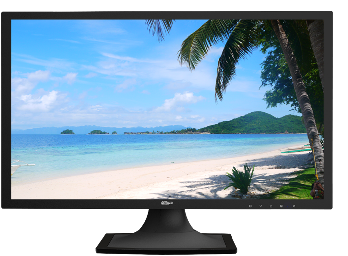 Monitor 21'' FHD CCTV 24x7 / Dahua DHI-DHL22-F600 | 2504 – Monitor para videovigilancia Dahua DHI-DHL22-F600 de 20.7'' Full HD, Funcionamiento 24/7, Panel VA, Puertos de Video: HDMI &VGA, Resolución: 1920 x 1080, Brillo: 250 cd/m², Frecuencia 60Hz