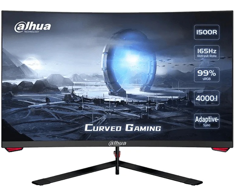 Monitor 24'' FHD Gamer Curvo / Dahua DHI-LM24-E230C | 2504 - Monitor para juegos Dahua DHI-LM24-E230C de 23.6'' Full HD, Panel VA, Curvatura 1500R y Diseño sin marco 3-lados, Puertos de Video DisplayPort & HDMI, Resolución 1920 x 1080, Brillo 250 cd/m²