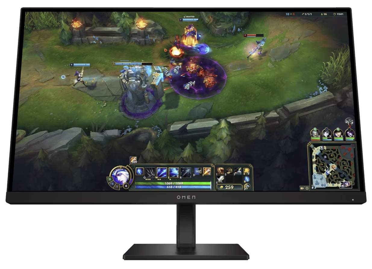 Monitor Gamer 27” FHD / HP OMEN 27 G2 | 2605 – HP OMEN 27 G2 AV4K1AA#ABA es un monitor diseñado para juegos de alta velocidad, posee panel IPS de 27 pulgadas FHD, frecuencia de actualización de 165 Hz, tiempo de respuesta 1 ms GtG con Overdrive