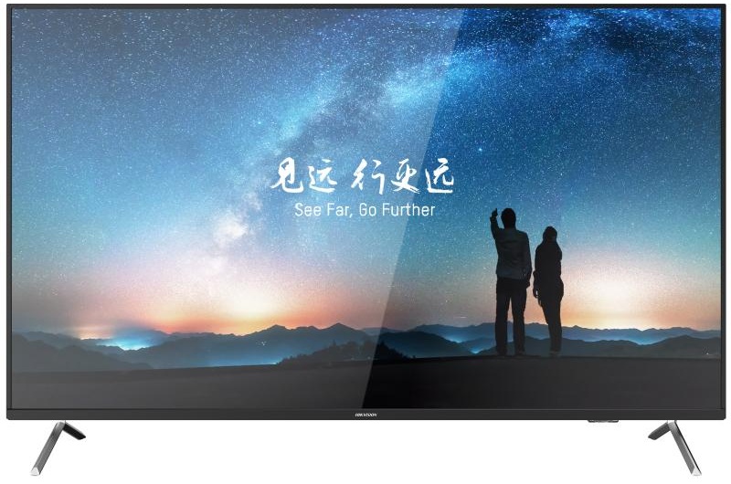 Monitor 55'' 4K Videovigilancia 24x7 / Hikvision DS-D5055UC-B | 2603 - Hikvision DS-D5055UC-B es una pantalla de visualización profesional diseñada para operación 24/7 en entornos de videovigilancia y centros de control, Panel retroiluminado LED