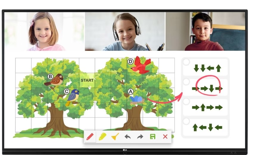 Pantalla Interactiva 65'' UHD 16x7 / LG 65TR3PJ-B | 2505 - Tablero Interactivo LG CreateBoard 65TR3PJ-B 65'' Ultra-HD 4K Multi-Táctil, Funcionamiento: 16/7, Almacenamiento: 32GB, Interfaces: HDMI, RS232C, USB-A, USB-C, RJ45 Ethernet, Wi-Fi & Bluetooth