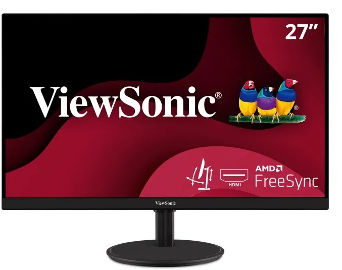 ViewSonic VA2747-MHJ / Monitor 27'' FHD Ajustable | 2505 - Monitor ViewSonic VA2747-MHJ de 27'' Full HD Tcnología de panel MVA sin marcos, Base ajustable y Sonido incorporado, Interfaces HDMI, VGA & Audio 3.5mm, Resolución 1920 x 1080, Brillo 250 cd/m²