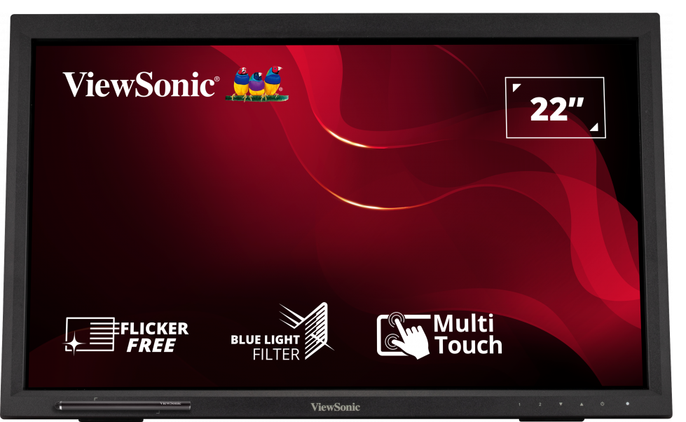 Monitor Touch 22'' FHD / ViewSonic TD2223 | 2603 - ViewSonic TD2223 es un monitor táctil de 22 pulgadas con tecnología infrarroja (IR) y resolución Full HD (1920 x 1080 píxeles). Ofrece interacción multitáctil de 10 puntos compatible con dedos, guantes