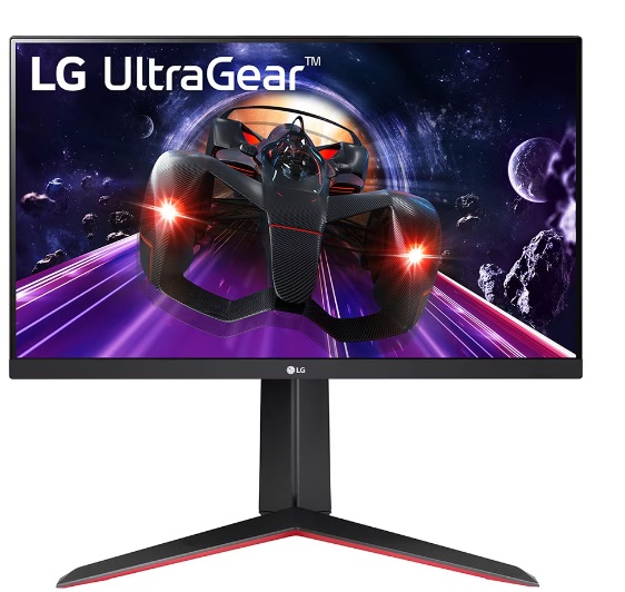 LG 24GS50F-B / Monitor 24'' FHD Gamer Plano | 2504 – Monitor para juegos LG Gaming UltraGear 24GS50F-B 24'' Full HD con panel VA, AMD FreeSync, HDR10, Black Stabilizer y Diseño de bordes ultradelgados, Interfaces: HDMI & Audio, Resolución 1920 x1080