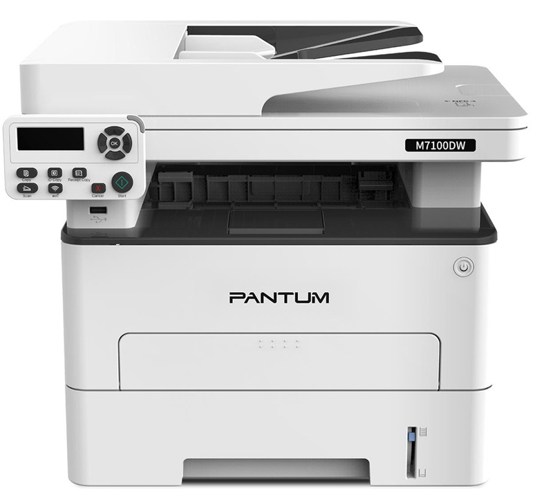 Multifuncional Laser B&N / Pantum M7100DW | 2503 - Impresora Pantum M7100DW Monocromática, Formato A4, Funciones (Copiadora, Impresora, Escáner), Velocidad: 35ppm, Resolución de Impresión/Copiado: 1200dpi, Memoria RAM 256MB, Toner TL-410 