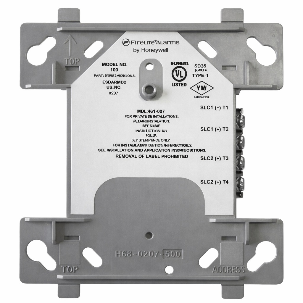 Fire-Lite I300 / Módulo Aislador de Fallas | 2604 – Fire-Lite I300 es un módulo aislador de fallas diseñado para proteger el lazo de comunicación SLC contra cortocircuitos, permitiendo que el resto del sistema continúe funcionando si una sección falla