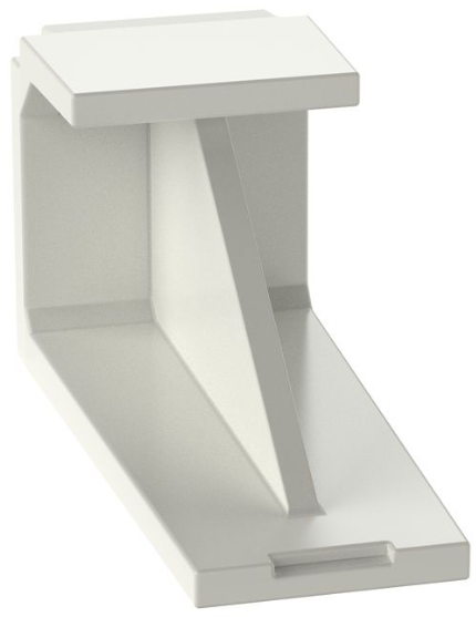 Modulo Vacio Mini-Com / Panduit CMBIW-X | 2411 - Módulo vacío Mini-Com, Material: ABS, Color: Blanco Hueso, Profundidad: 34.8 mm, Altura: 18.3 mm, Anchura: 15.4 mm, Normas: Cumple con la directiva RoHS. El módulo vacío Mini-Com™ reserva un espacio