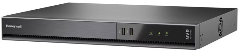 NVR 32 Canales / Honeywell HN35320400 | 2511 – Grabador de vídeo en red para vigilancia con hasta 32 cámaras PoE, Resolución 4K (8 MP) y compresión H.265/H.264. Permite decodificar y grabar vídeo UHD, con salidas HDMI y VGA, tres puertos USB
