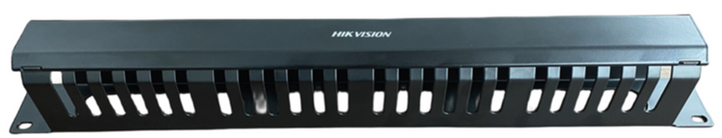 Organizador de cables horizontal / Hikvision DS-1CM1U24 | 2603 -  Hikvision DS-1CM1U24 es un organizador de cables horizontal diseñado para la gestión y ordenamiento de cableado en gabinetes de 19'', 24 ranuras frontales para el paso de conductores 