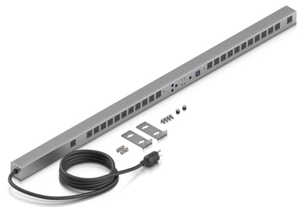 PDU de 24-Puertos / Ubiquiti USP-PDU-HD | 2606 – Ubiquiti UniFi SmartPower PDU High Density es una barra de distribución de energía inteligente diseñada para despliegues de hardware en racks con alta demanda de administración y redundancia eléctrica