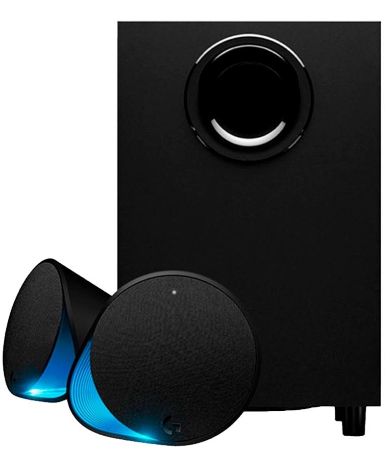 Parlantes 2.1 Canales / Logitech G560 LIGHTSYNC | 2412 - Altavoces Logitech 980-001300 de 2.1 canales, Vatios: 240W, Vatios RMS: 120W, Subwoofer: 130W, Altavoces satélite: 2 x 35W, Conectividad: Bluetooth 4.1, 1x USB & 1x Toma de audífonos, Cobertura: 15m