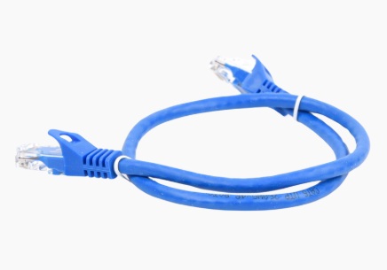 Patch Cord 50cm Cat-6 Pack x100 / LinkedPro LPUT6050BU-100 | 2604 - LinkedPro LPUT6050BU/100 es un cable de parcheo diseñado para conexiones de red en centros de datos y oficinas, fabricado con conductores 100% cobre para transmisiones Gigabit Ethernet